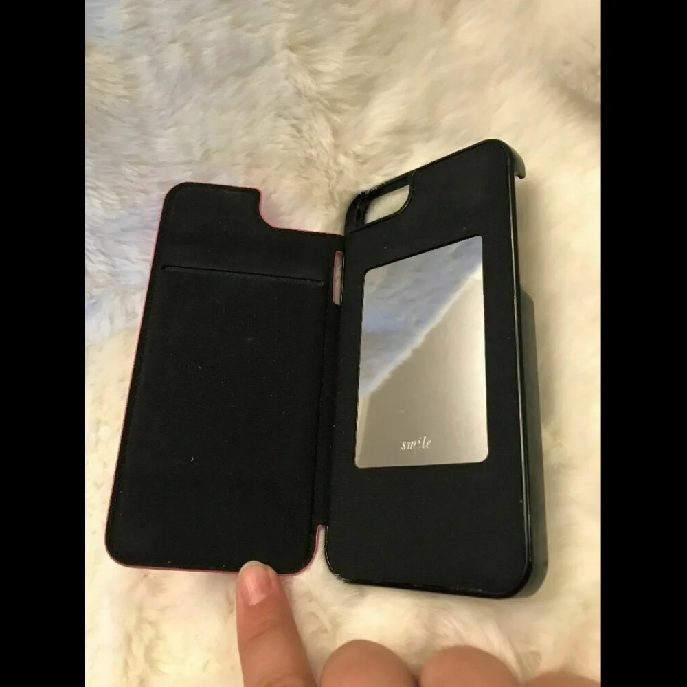 NWD $70 kate spade new york‎ 'Cedar Street' iPhone 6 & 6s Case Leather +Mirror